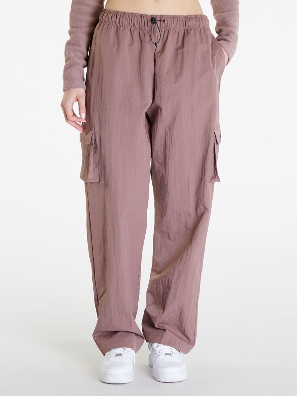 NWOT Mauve Nike Women's Sportswear Essential High-Rise Woven Cargo Pants
